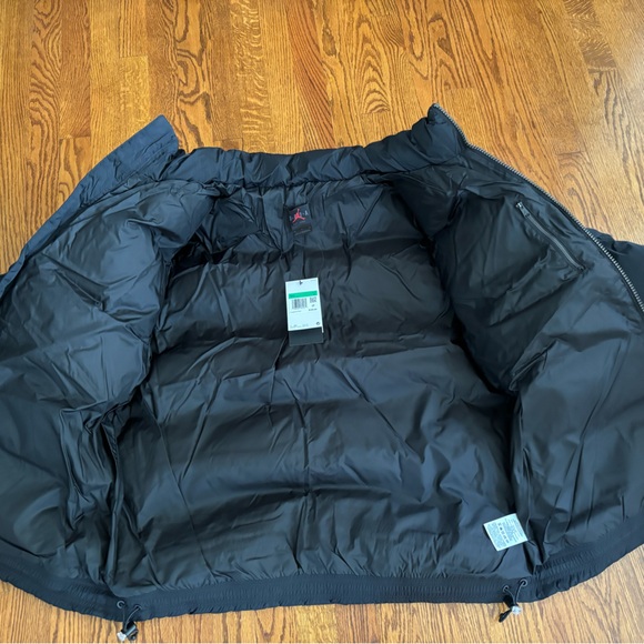 FIRM! Nike Jordan Essentials Puffer Winter Jacket Coat Black Mens XXL LAST!!! - Picture 6 of 16